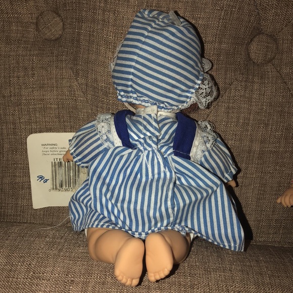 NWT Lot of 3 Vintage GiGo 8.5” Bean Bag Palm Dolls. All have complete - Picture 3 of 8